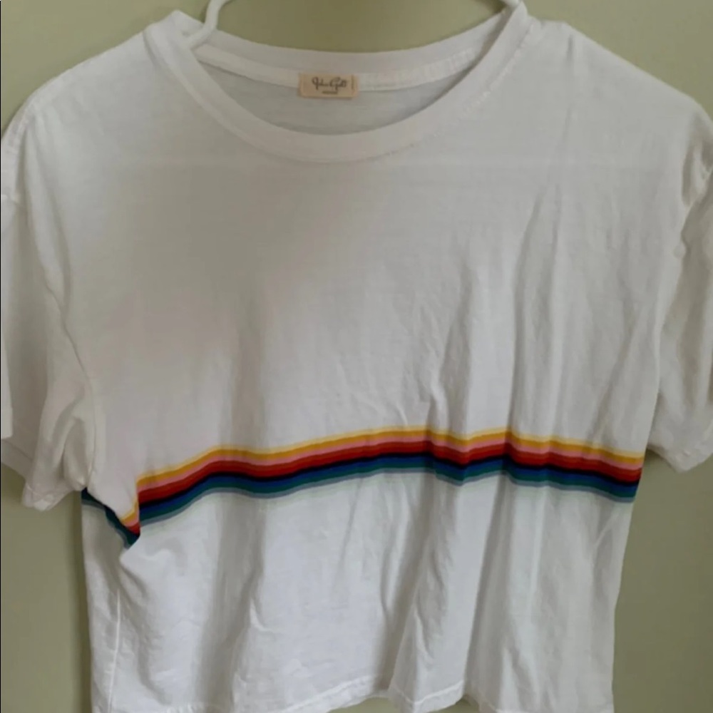 Brandy Melville stipe t shirt